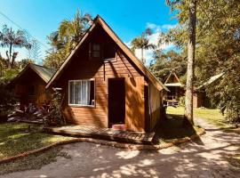 Chal&eacute; Sul da Ilha，位于蜜岛的木屋