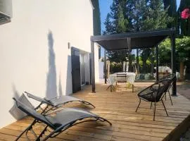 Maison entre terre et mer