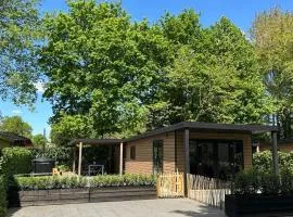 Schitterend 6 persoons chalet met HOTTUB aan de bossen van Putten