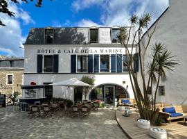 HOTEL LA MARINE，位于格鲁瓦的Spa酒店