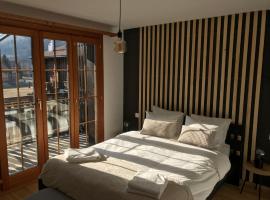 Appartement cocooning à Charmey，位于沙尔梅的酒店