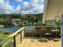 SeaSide，位于Hj&auml;lteby的自助式住宿