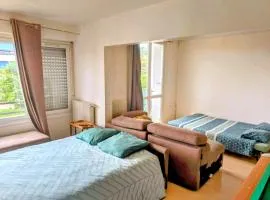 Chambre privée 4 à 5 personnes, ANGLET Quintaou