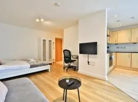 Modern & Bright Central Swansea Studio