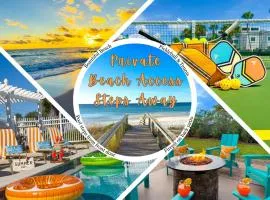 Beachside Bliss Upscale Townhome Steps to Beach