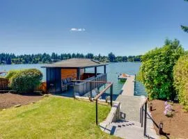 Waterfront Gem w/ Boat Dock & Lift in Lakewood!
