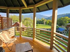 Апартаменти БАРВА，位于Belober&euml;zka的海滩酒店