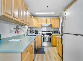 Apartment #2 with large kitchen across the street from the beach