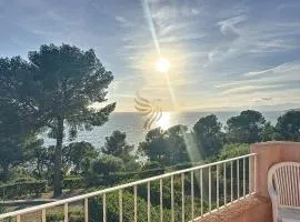 Panoramic Levant view–4 ppl–Sea–Pool–Tennis
