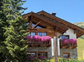 Chalet Bellavista，位于利维尼奥的木屋