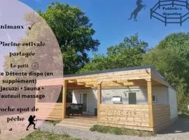 La source - Bungalow avec terrasse à Eguzon