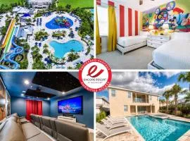 Fabulous Home With Air Hockey, Media Room And Waterpark & Resort Access Near Disney At Encore Resorts Reunion - 290Fl
