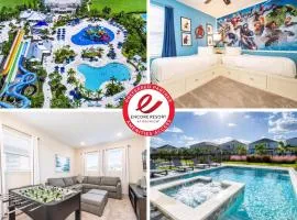 Elegant Home Near Disney With Private Pool, Foosball Table, Themed Rooms And Waterpark & Resort Access At Encore Resorts Reunion - 365Sf