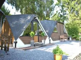 Chalet in Gesves with Roof Terrace, Garden, BBQ