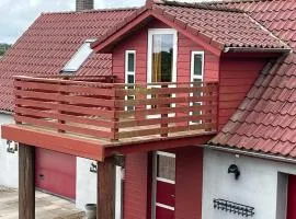 Stor lejlighed i landlige omgivelser