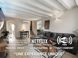 Maison entière pour 6 personnes avec parking proche Roissy CDG et Le Bourget