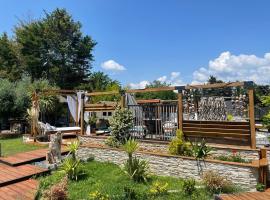 loft, clim, jardin, piscine, calme, parc expo,，位于莫吉奥的酒店