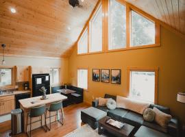 Cabin Minutes to Mt Rainier - EV, HotTub, 2 Queen and Twin，位于阿什福德的木屋