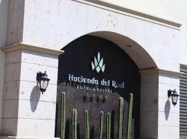 Hotel Hacienda del Real & Casa Real Coffe Restaurant，位于诺加利斯的酒店