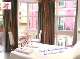 Pensión AliciaZzz Bed And Breakfast Bilbao，位于毕尔巴鄂的浪漫度假酒店