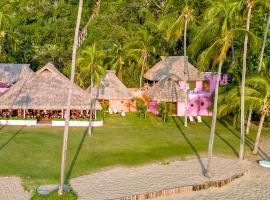 Playa Rosa Bungalows Careyes，位于卡热伊斯的酒店