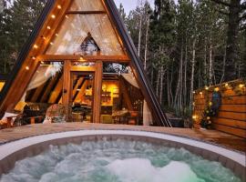 Forest House A Frame，位于Risovac的酒店