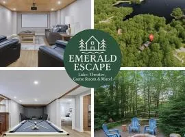 Emerald Escape Lake, Theater, Game Room & More!
