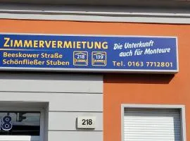 Zimmervermietung Eisenhüttenstadt auch für Monteure
