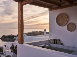 Amyth of Mykonos Agios Stefanos，位于圣斯特凡诺斯的酒店