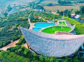 Long Cốc Ecolodge，位于Xóm Bông的酒店
