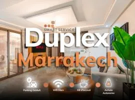 Marrakech Duplex Spacieux avec Terrasse