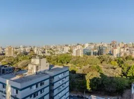 Apto 1 dorm., amplo e todo equipado, perto do Parcão