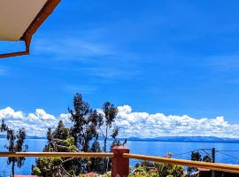 Amantani sol Andino，位于奥科苏尤的酒店