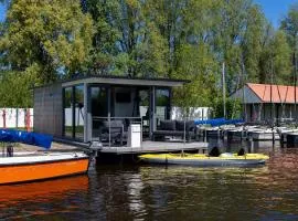 Houseboat in Heeg with Stunning Marina Views