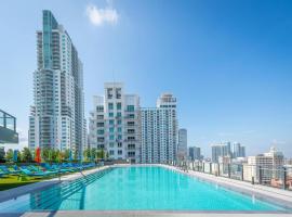 High-Rise Condo in Downtown Miami，位于迈阿密的酒店