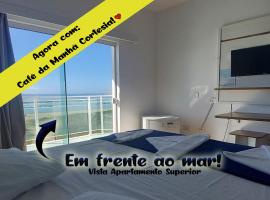 海蓝宝石酒店，位于瓜拉图巴的海滩酒店