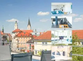 JH Apartments Ingolstadt - Penthouse 105qm Dachterrasse