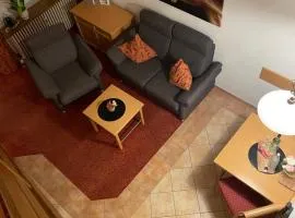 Das CLASSIQUE Galerieappartement - Wohlfühlen auf zwei Etagen, TV, ruhiger Balkon, Poseidon Therme im Haus, sowieso Kinder und Vierbeinerfreunde willkommen, Parkgarage