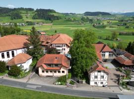 茹蒂胡贝尔巴德餐厅及酒店，位于Walkringen的酒店