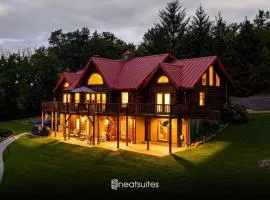 Lakeside Log Home, Private Dock, Near Ark!