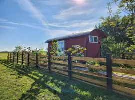 Herdershut 'De Skoeboet', vlakbij zee