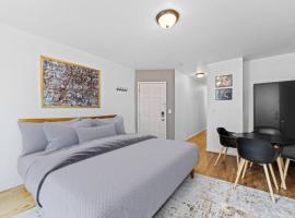 Hoboken Studio 15 Min from Manhattan，位于霍博肯的酒店