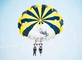 Parasailing boat