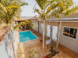 OLÍMPIA APARTS POUSADA apartamentos com cozinha e banheiro privativo PISCINA AQUECIDA，位于奥林匹亚的酒店