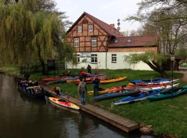 Gasthaus Dubkow Mühle，位于Leipe的家庭/亲子酒店