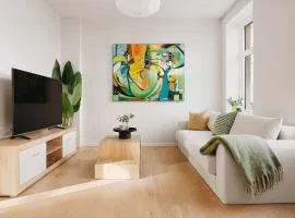 DINBNB Apartment l 200m to Torgallmenningen l High-End Bergen Stay l Steps from Center
