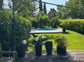 Comfort in Hürth with pool and fireplace