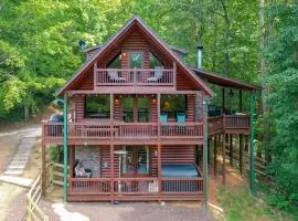 Family Time Cabin - Cozy Outdoor Lounges, Firepit, Hot Tub & Game Room