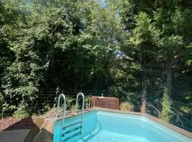 Studio cosy avec piscine privative semi-enterrée