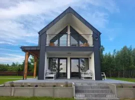 Dom nad jeziorem w Borzechowie - Po Horyzont